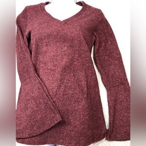 Super soft bell sleeved top